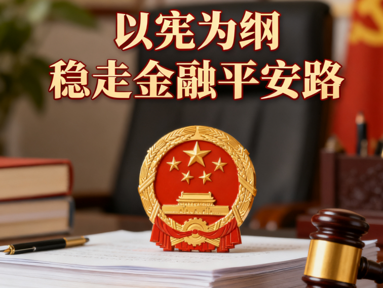 宪法宣传丨以宪为纲，稳走金融平安路